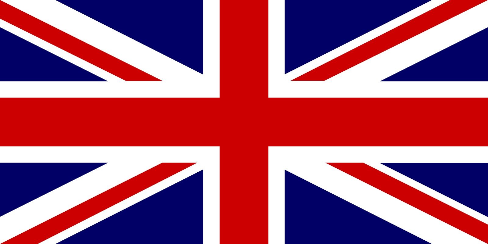 United Kingdom flag for English language